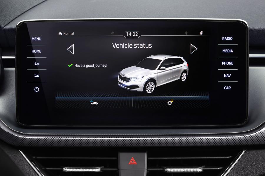 Детали интерьера Skoda Kamiq 2019 года  (WW) (фото 101 из 217)